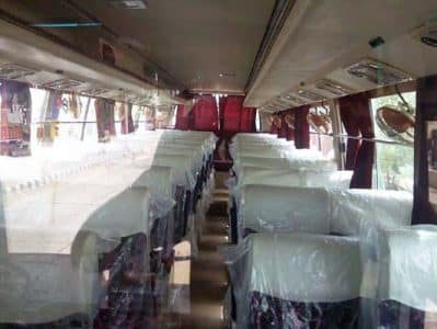 49 seater 50 seater and 54 seater bus