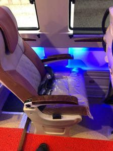 best quality super luxury extra width tempo traveller