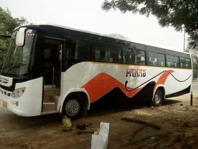 non ac bus in delhi