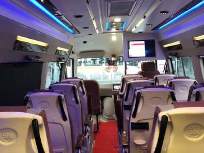 Mini Bus Hire Delhi Noida Gurgaon in 15,18,21,25,27 Seater MiniBus on Rent