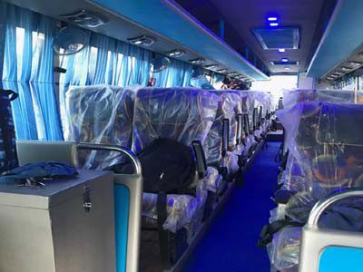 44 seater ac coach with toilet