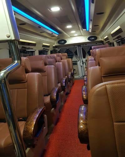 Tempo Traveller 8 to 10 Seater