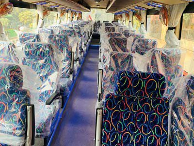 air conditioned bus CNG