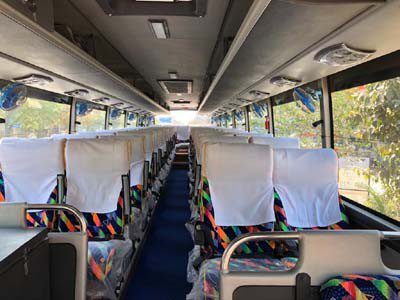 luxury ac coach bus