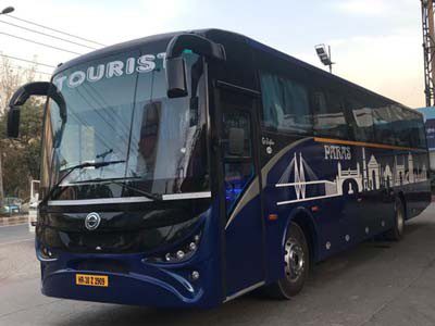 mercedes benz ac coach bus with toilet