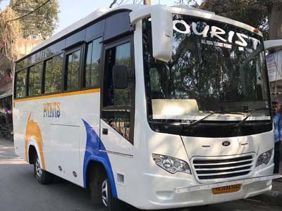 12 seater ac coach with washroom