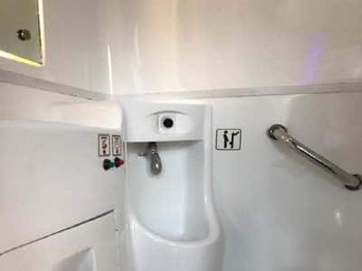 tempo traveller with washroom